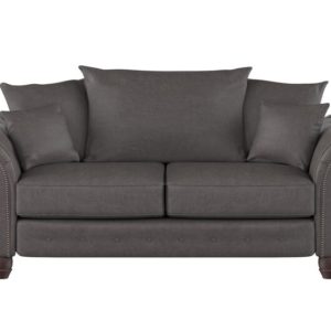 ScS Living Grey County Fabric 3 Seater Sofa Scatter Back | Sofa Sale