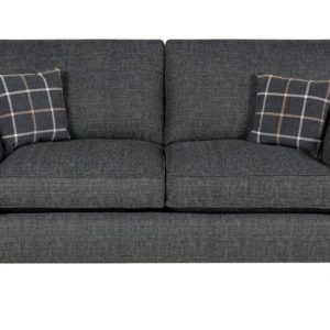 Theo Grey 2 Seater Sofa | Grey Fabric Sofa