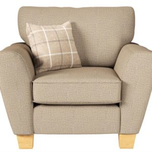 ScS Living Cream Theo Fabric Standard Chair