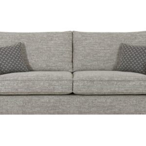 ScS Living Grey Aurora Fabric 3 Seater Sofa Standard Back | Sofa Sale