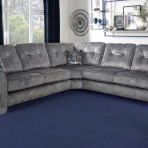 ScS Living Esme Fabric 2 Corner 2 Sofa