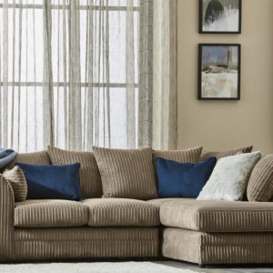 ScS Living Chicago Fabric 2 Corner 1 Right Hand Facing Chaise Quick Delivery