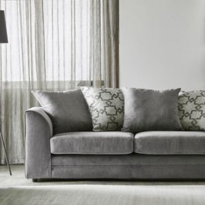 ScS Living Storm Fabric 3 Seater Sofa Quick Delivery