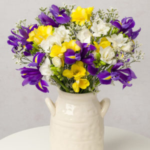 Iris and Freesias