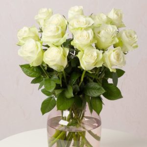 Elegant White Roses Large